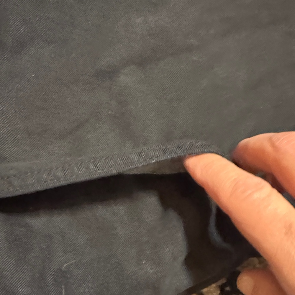 Joe's washed black soft denim Button-Up romper - Picture 4 of 13